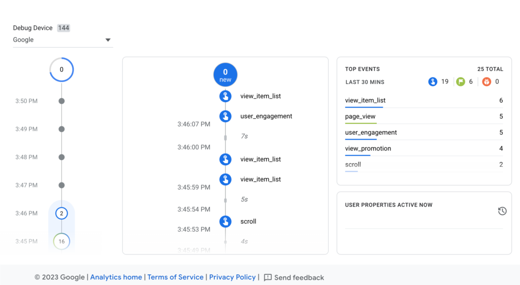 GA4 non traccia eventi: verifica del tracciamento in DebugView